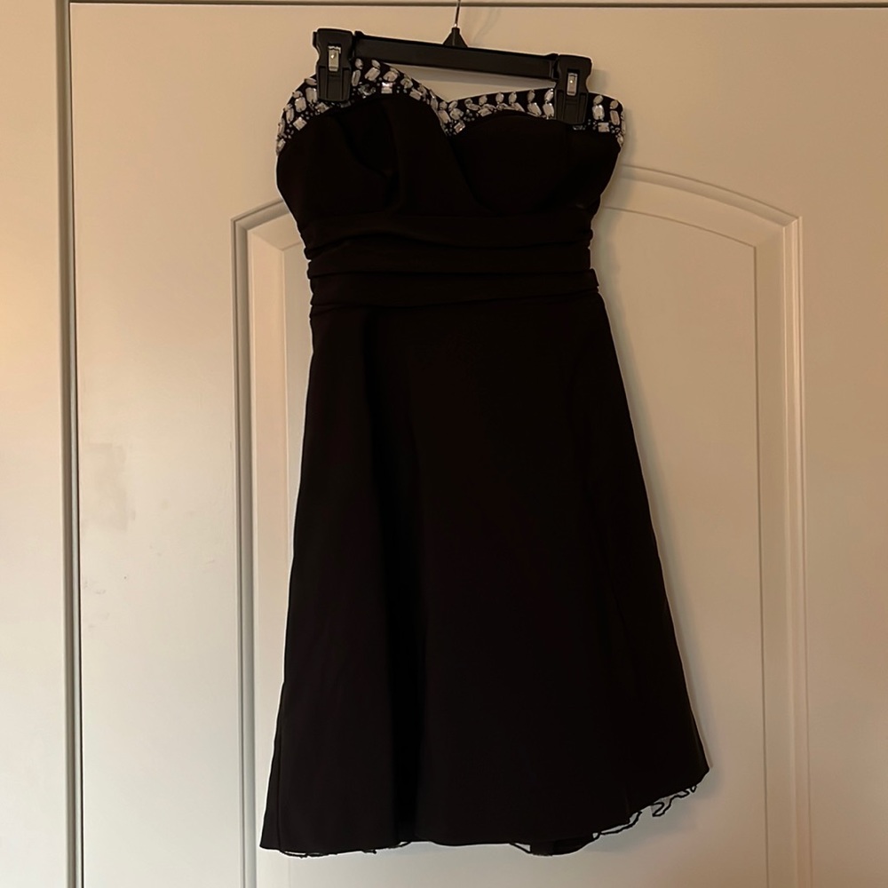 Women’s/Junior’s Size 3 Strapless Black Dress